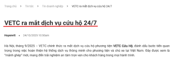 Dịch vụ cứu hộ VETC chỉ 200.000đ/năm – Có đáng để mua không?